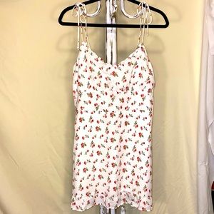 Abercrombie & Fitch Tie Strap Mini Dress